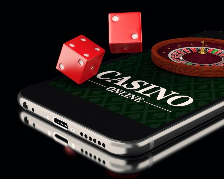 Pemain di meja Live Sic Bo untungbet dengan chip dan layar interaktif